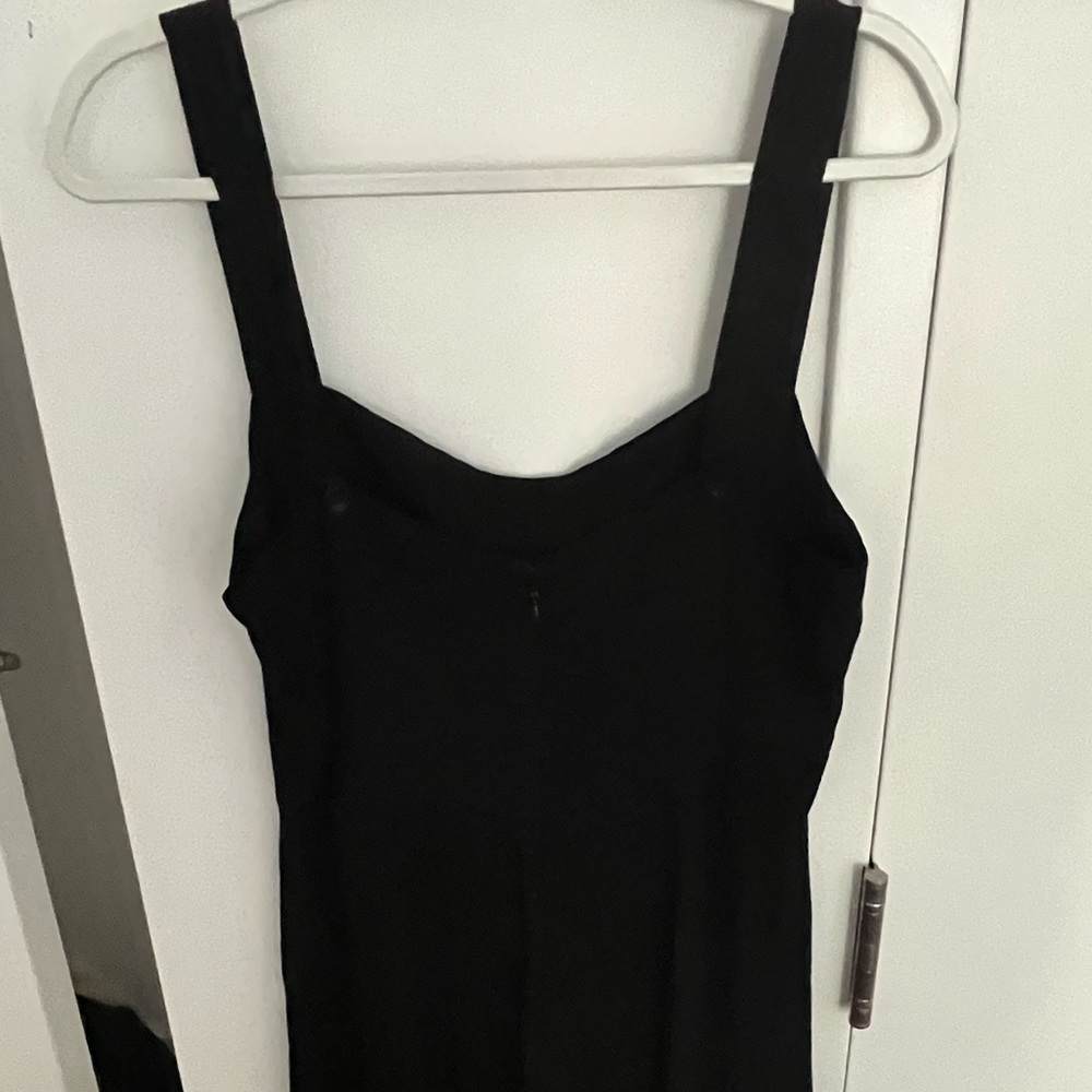 Reformation Black Jumpsuit
